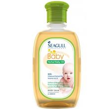 روغن بچه گیاهی سی گل حجم 200 میلی لیتر Seagull Herbal Baby Oil 200ml